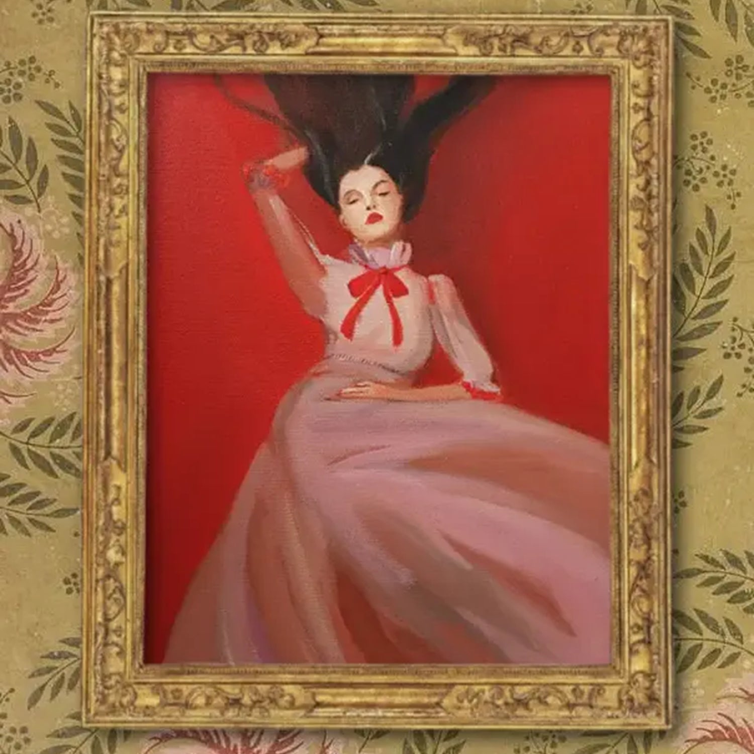 Licentious Lilacs Art Print