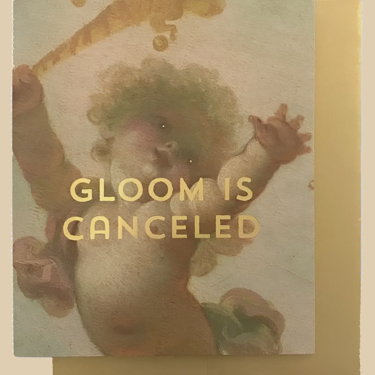 Light Cherub Greeting Card