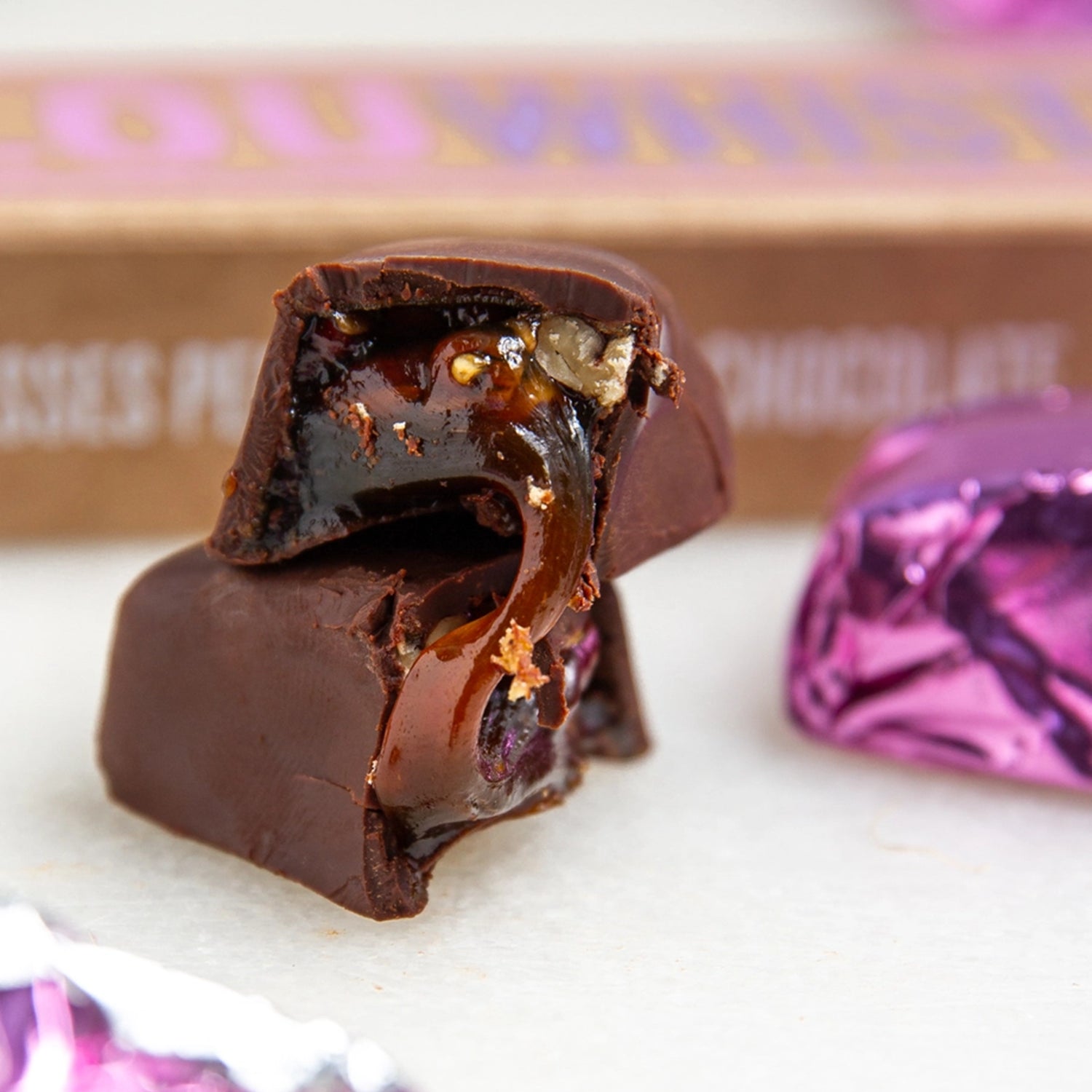 Lou Whistle Molasses Pecan Bar