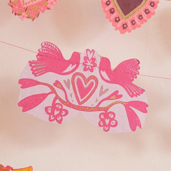 Love Birds Sewn Garland