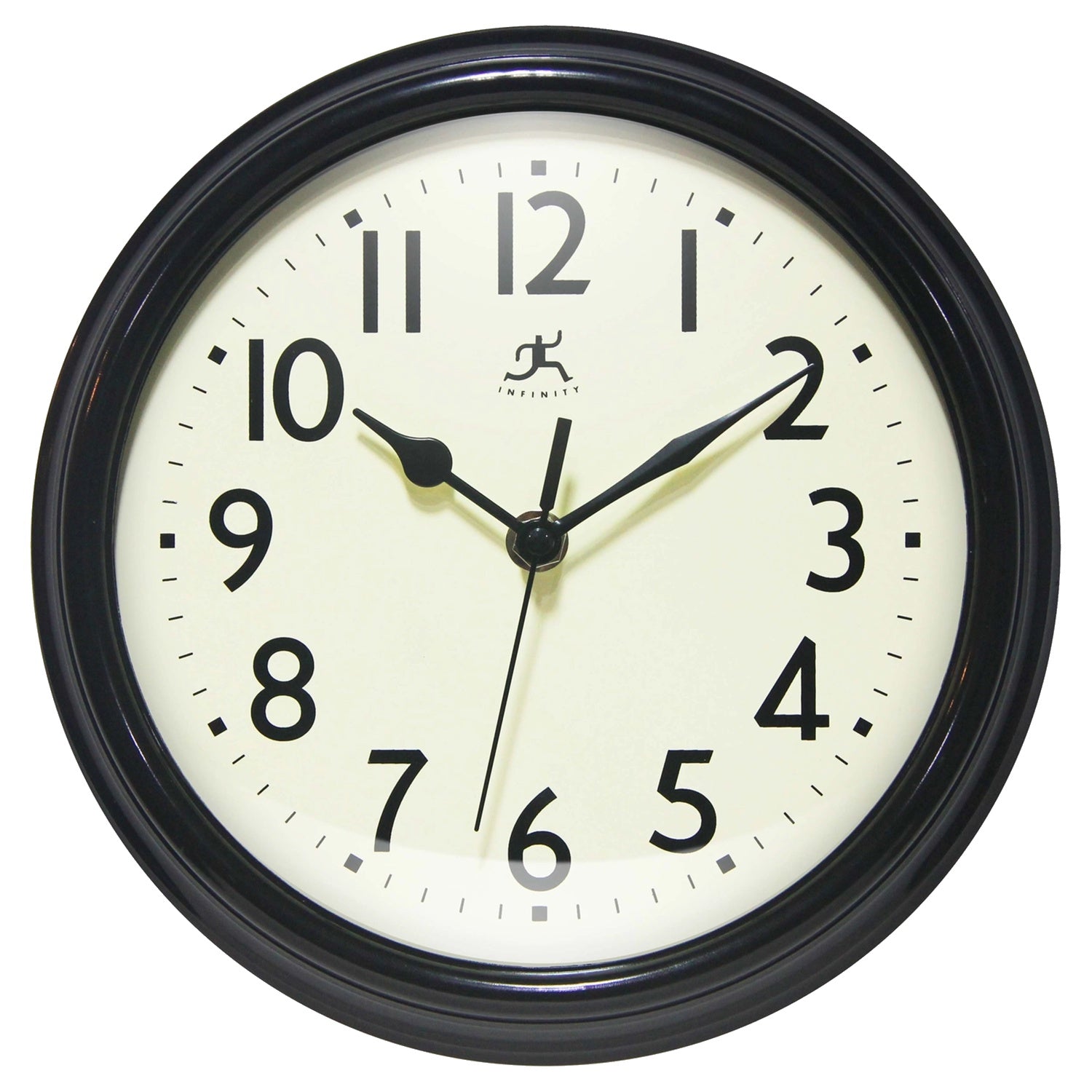 9.5" Midcentury/Modern Wall Clock