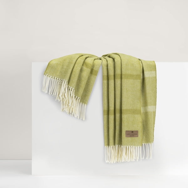 Montauk Stripe Lemongrass Throw