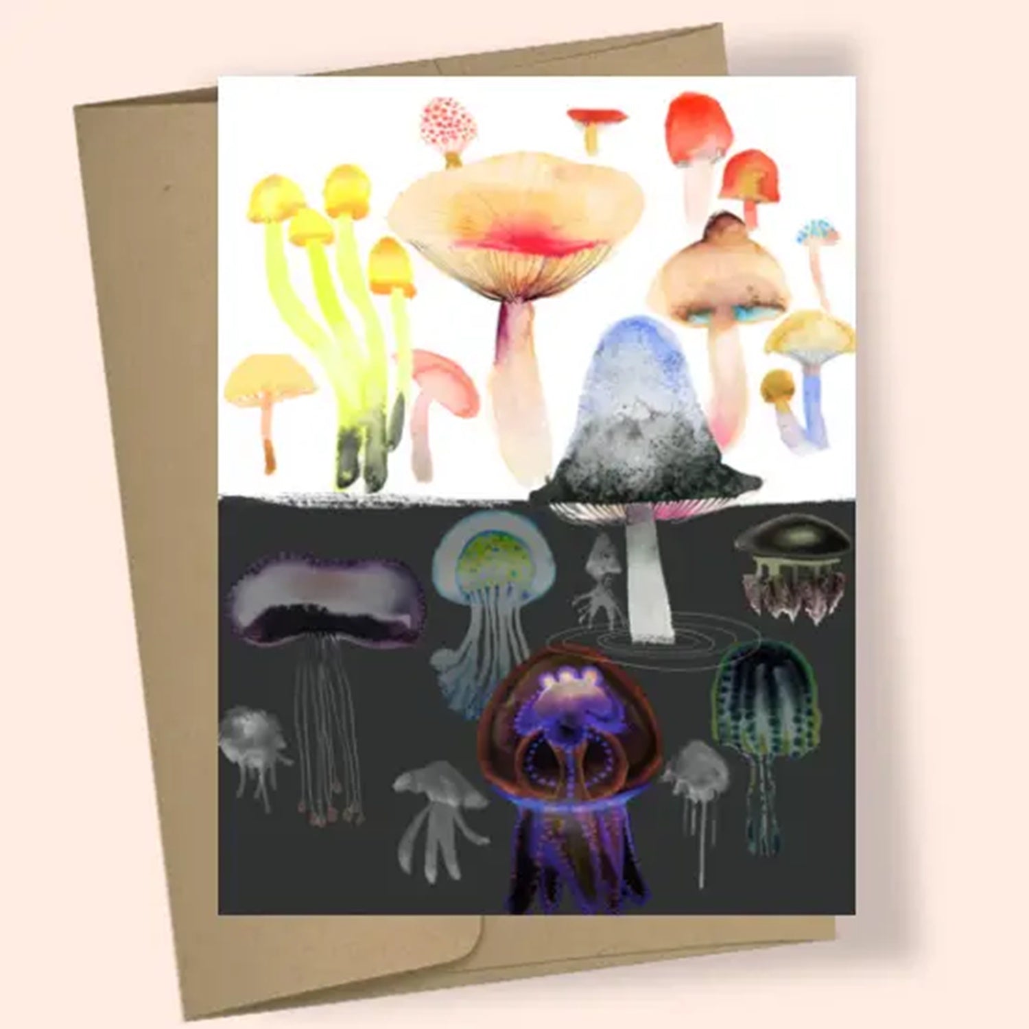 Mushrooms vs. Jellyfish