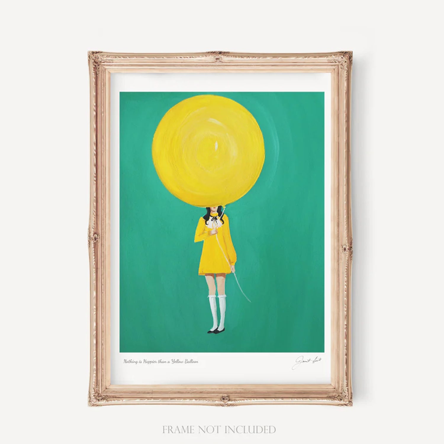 Nothing is Happier Art Print