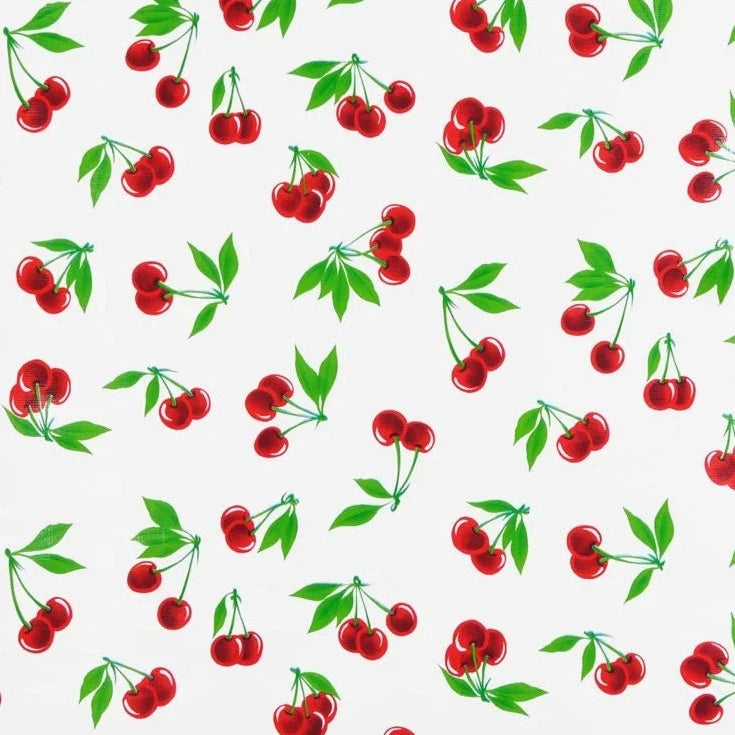 Stella White Oilcloth