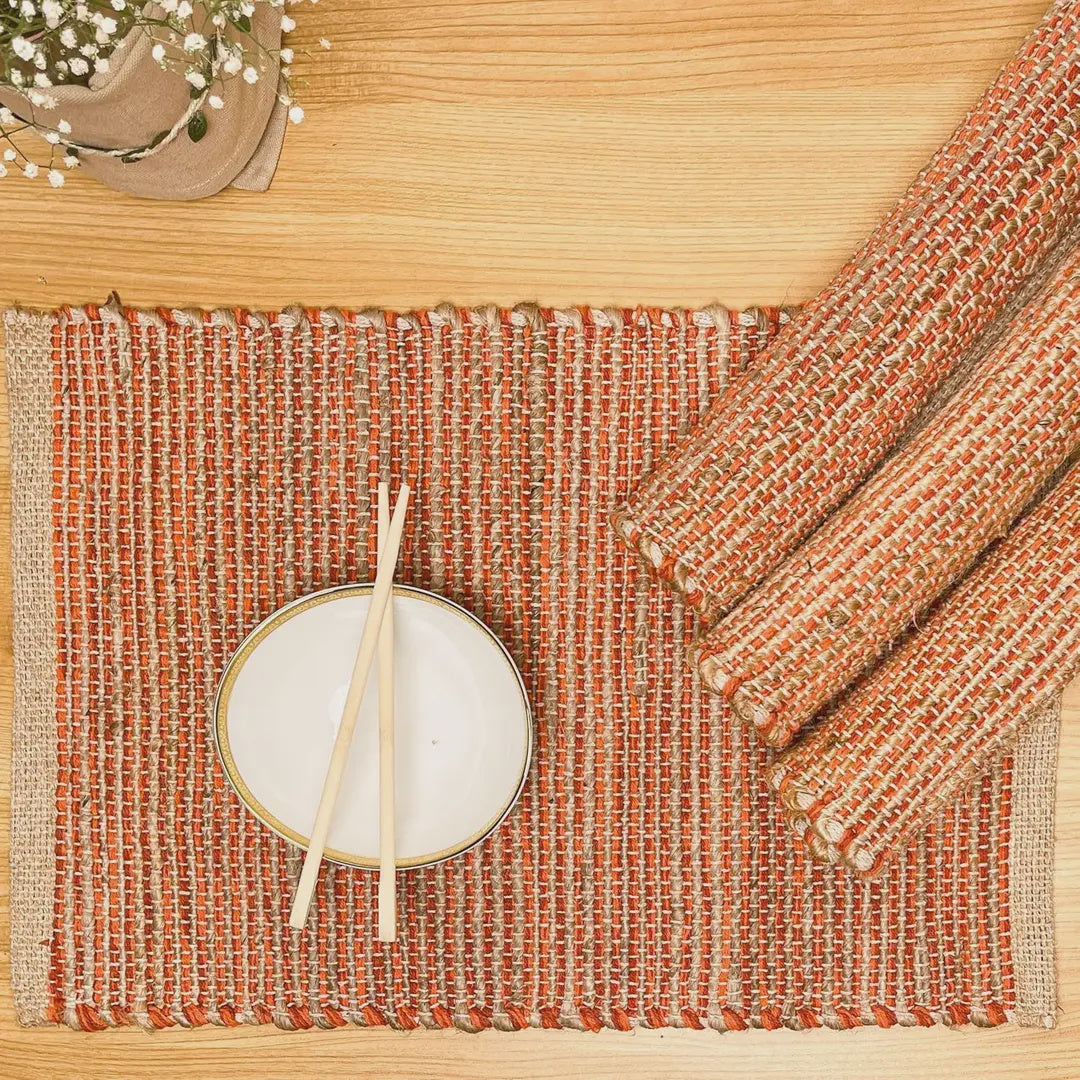 Ombre Jute & Rust Placemat