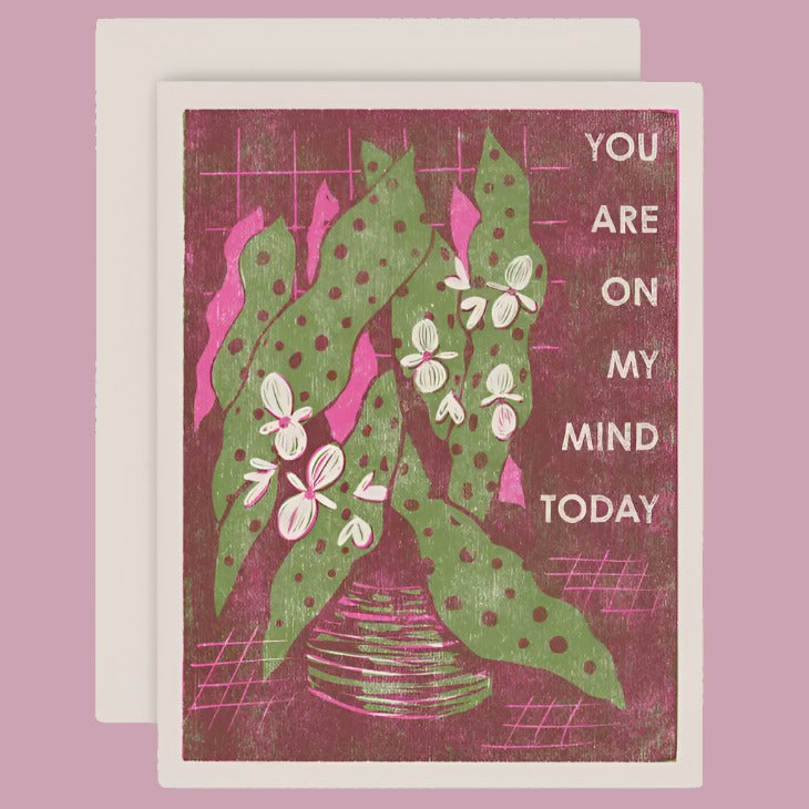 On My Mind Friendship Card
