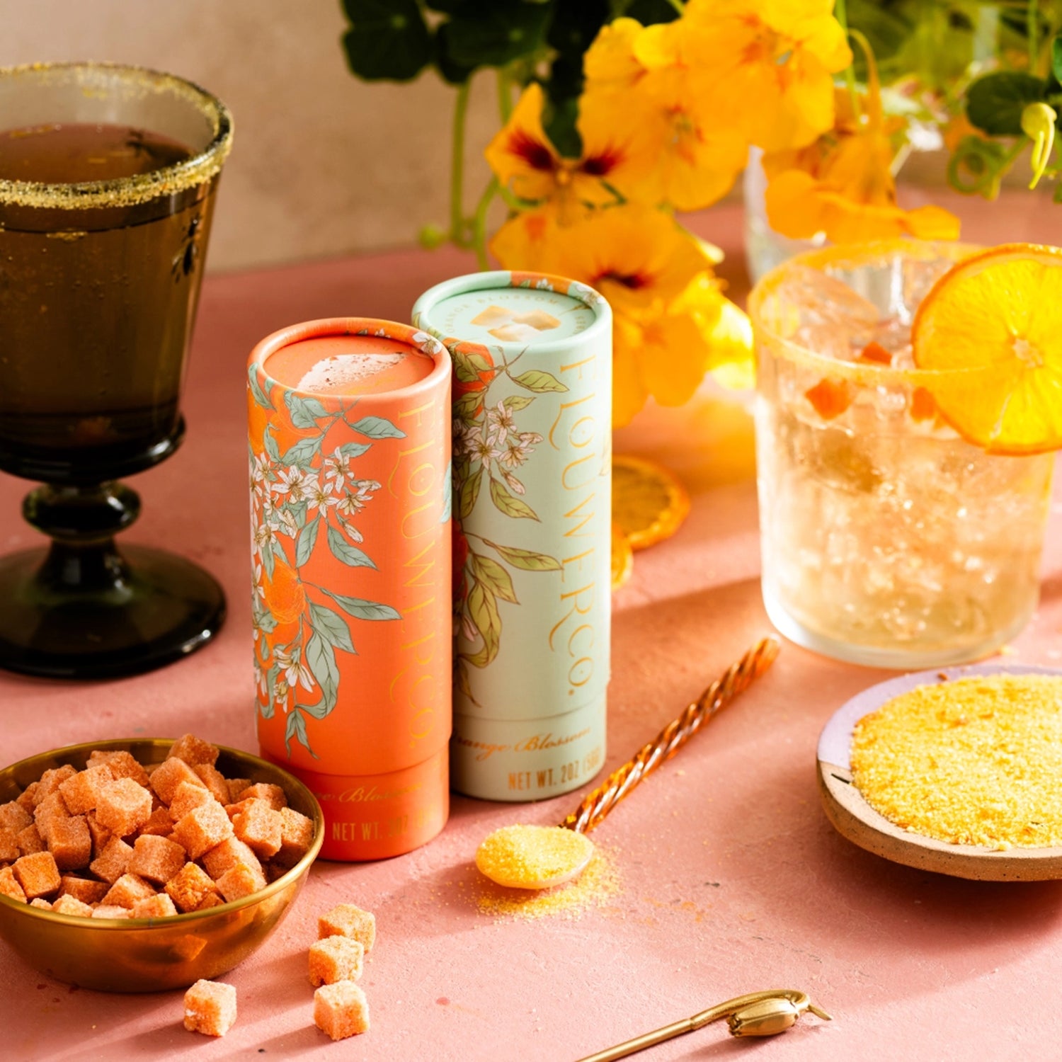 Orange Blossom Cocktail Cubes