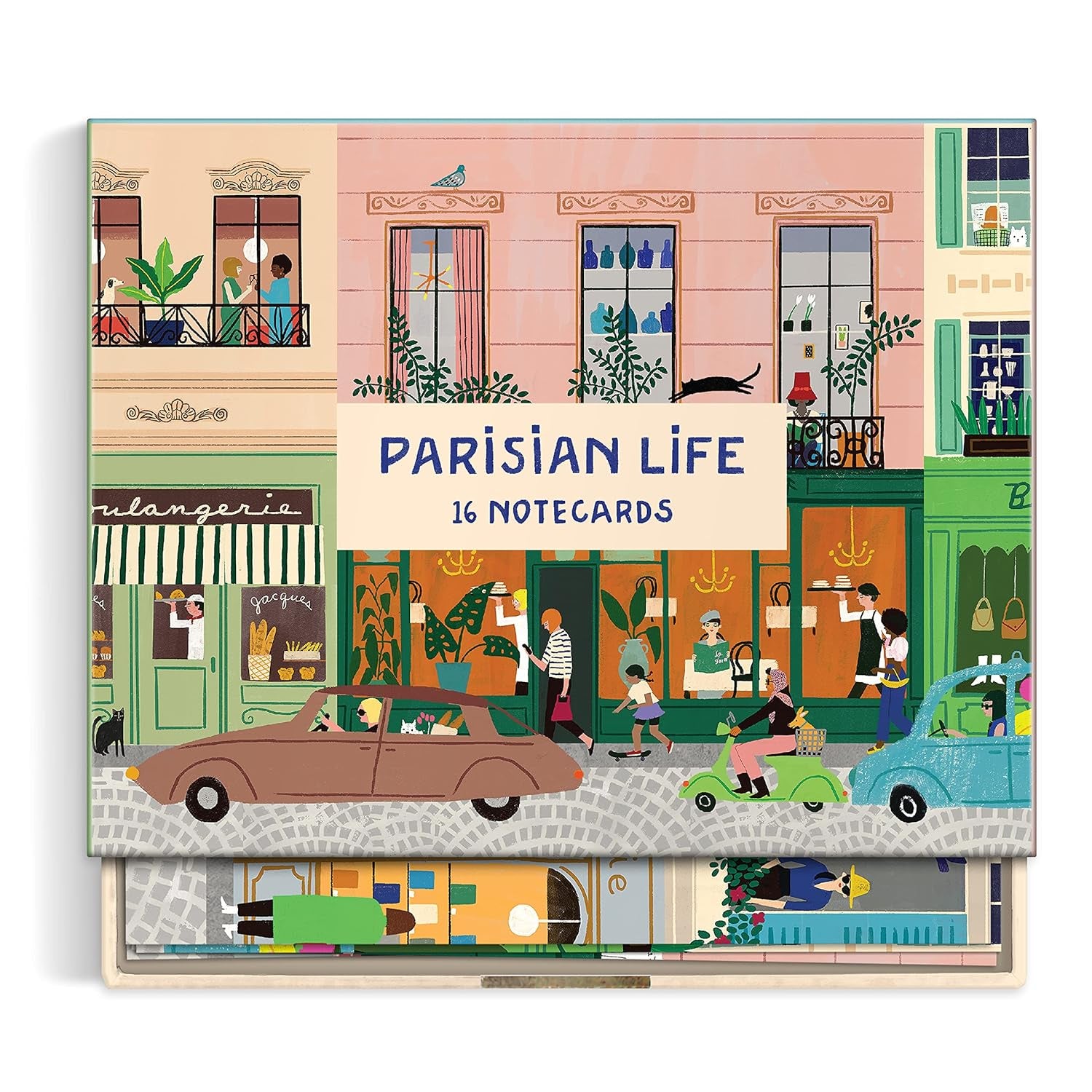 Parisian Life Notecards