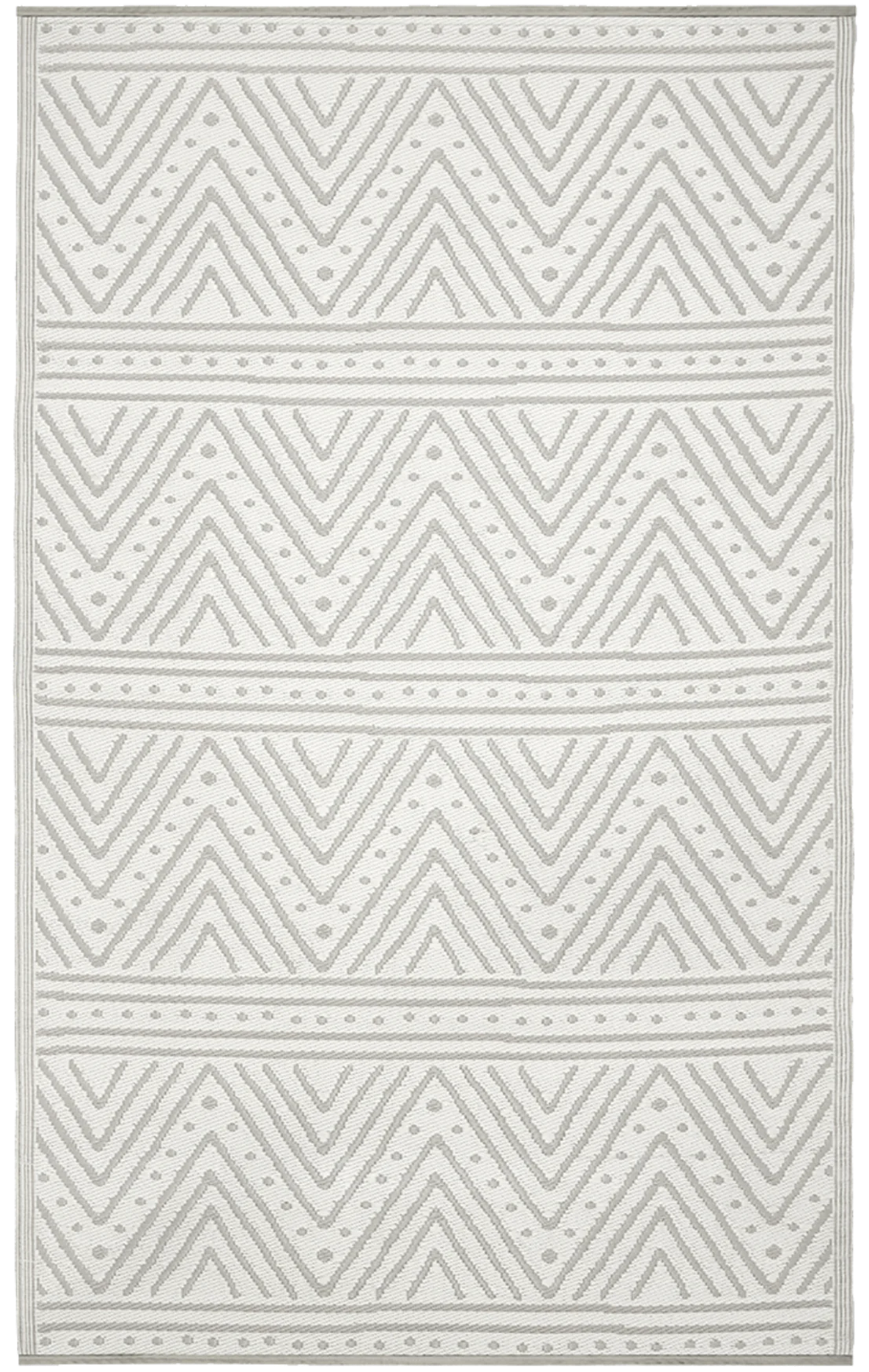 Patan Beige Outdoor Mat
