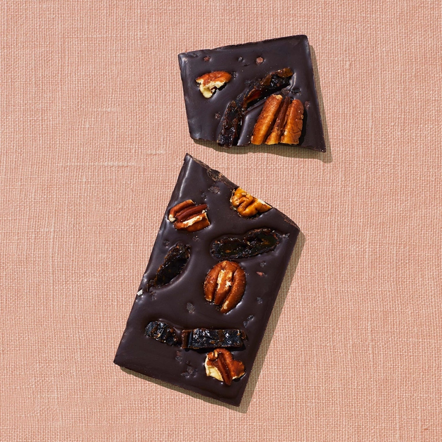 Pecan Date Date-Sweetened Dark Chocolate
