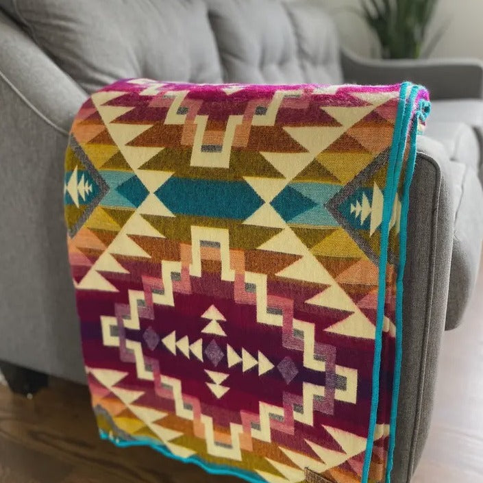 Andean Alpaca Blanket Prism