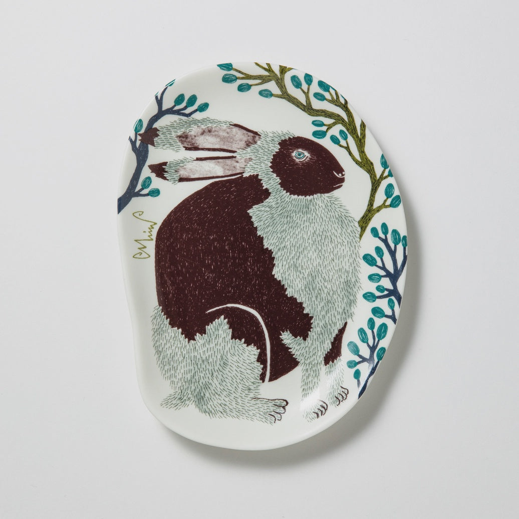 Rabbit Decorative Tray