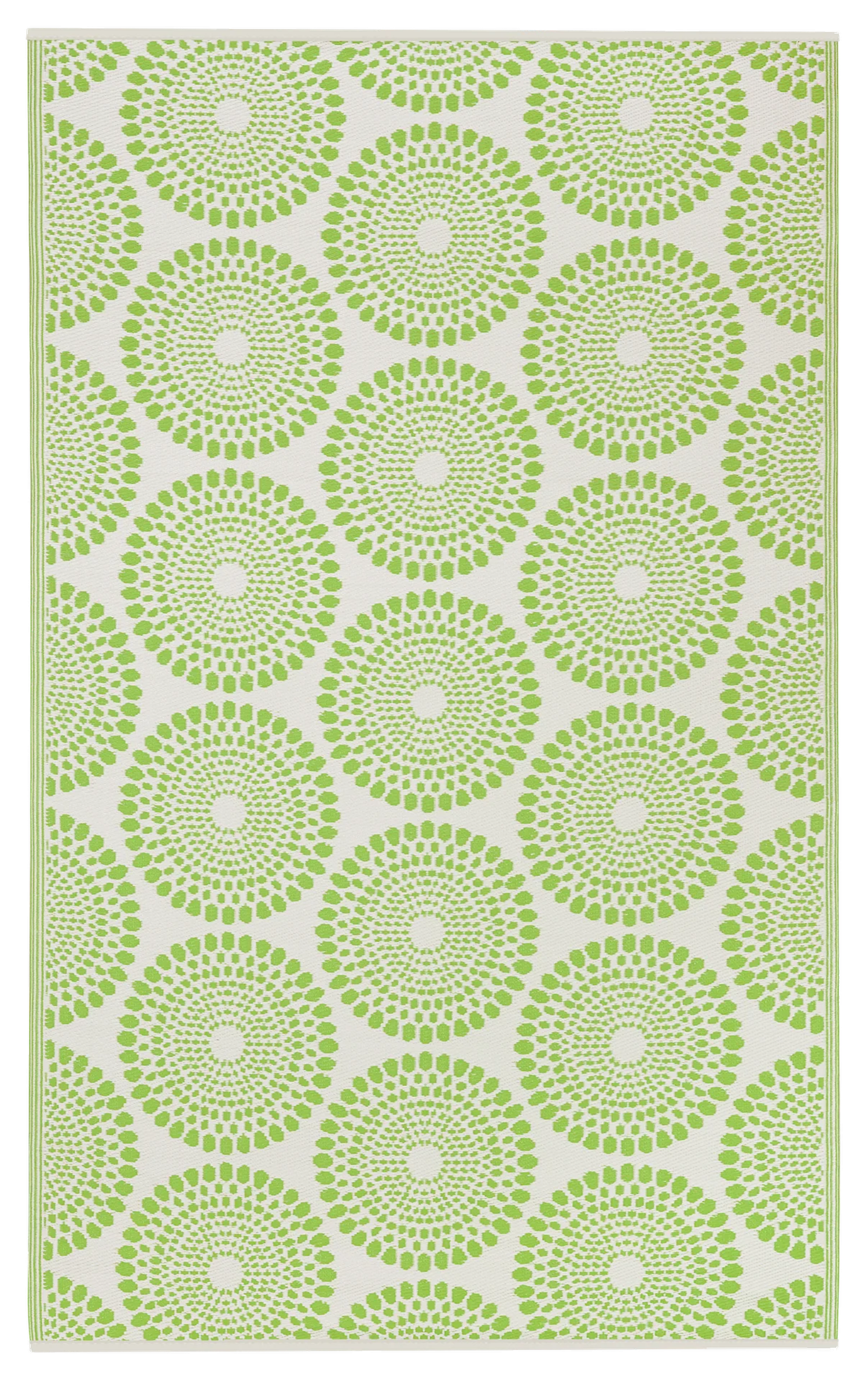 Rio - Floral Medallion Green