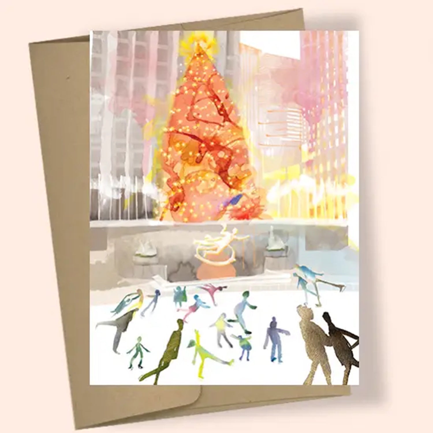 Rock Center Skaters Card