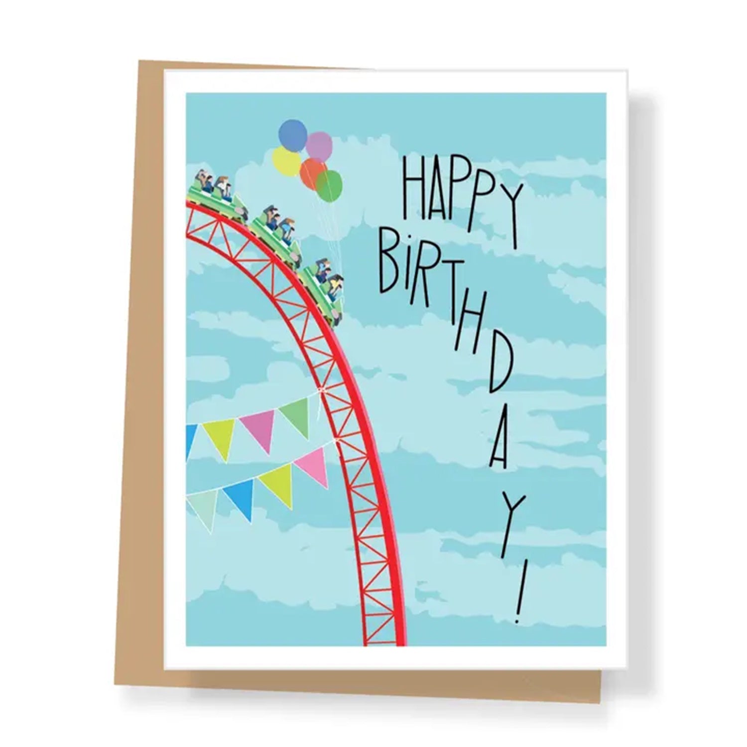 Roller Coaster Card