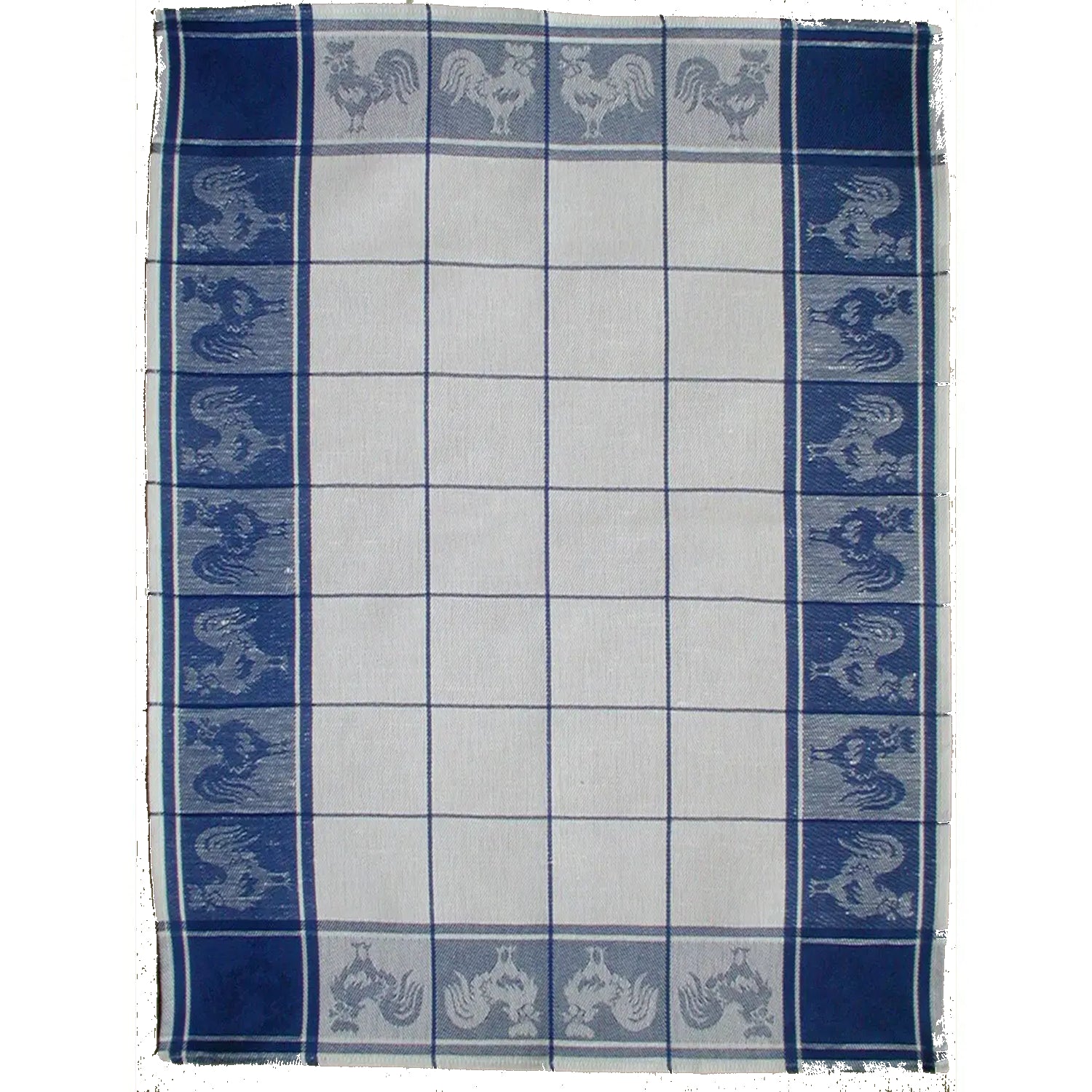 Rooster Linen and Cotton Tea Towel