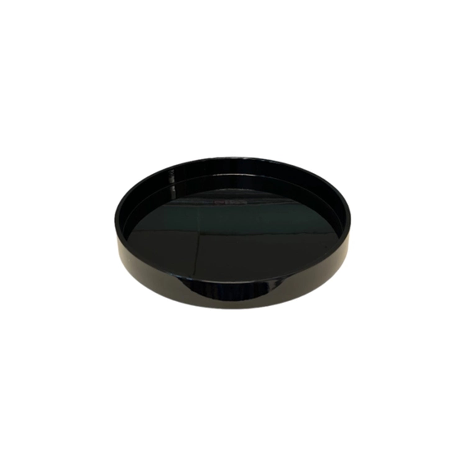 Round 12-Inch Lacquered Tray