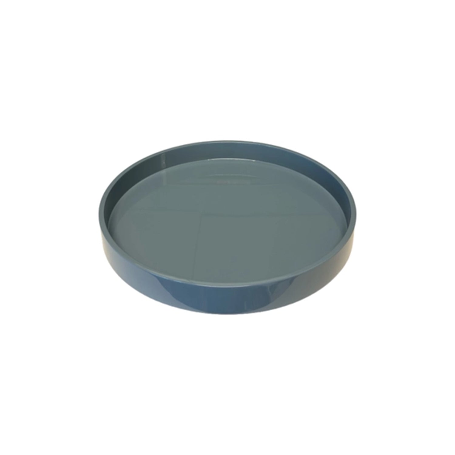 Round 12-Inch Lacquered Tray