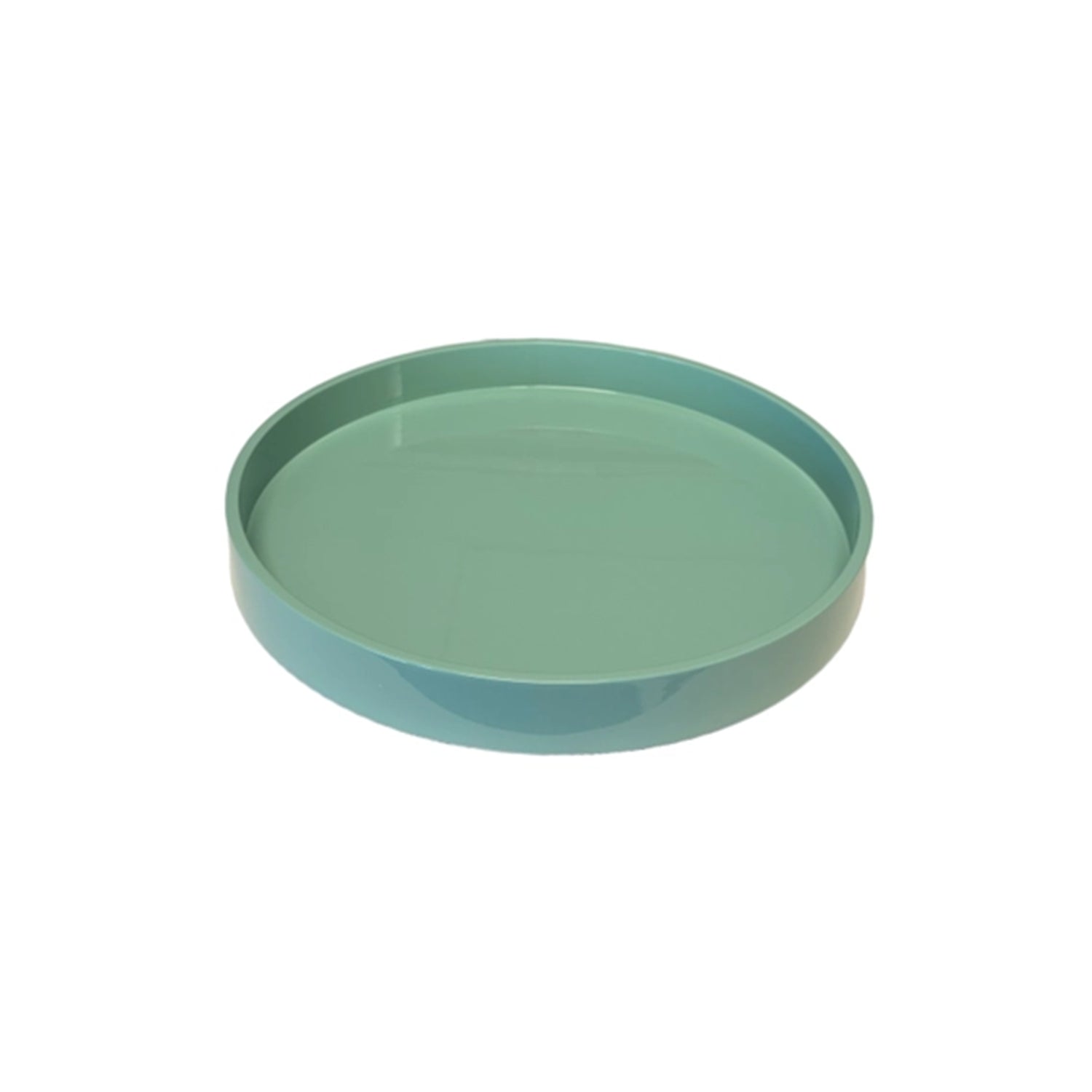 Round 12-Inch Lacquered Tray