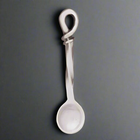 Rustic Salt Spoon Satin