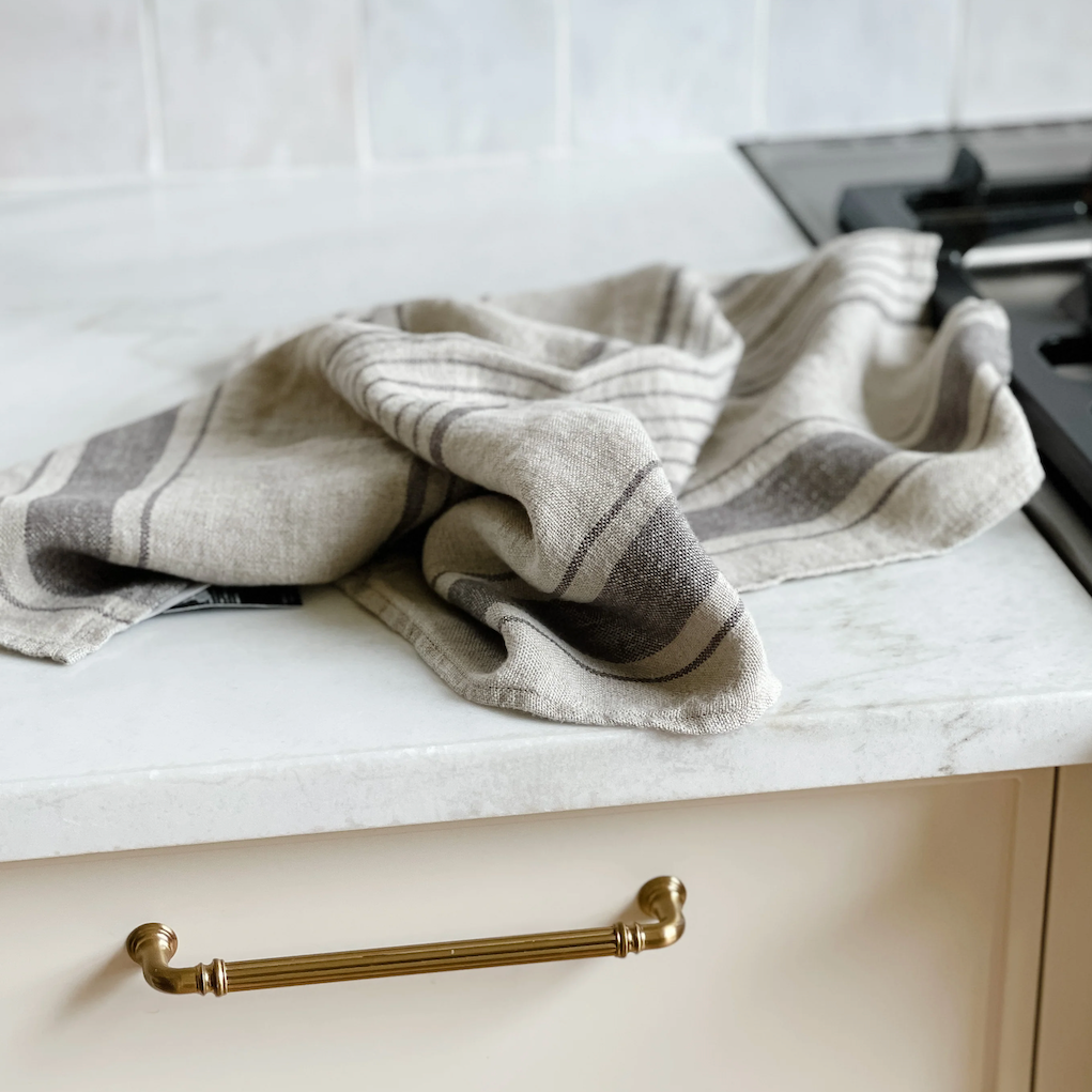 Aubagne Blanc Granit Kitchen Towel
