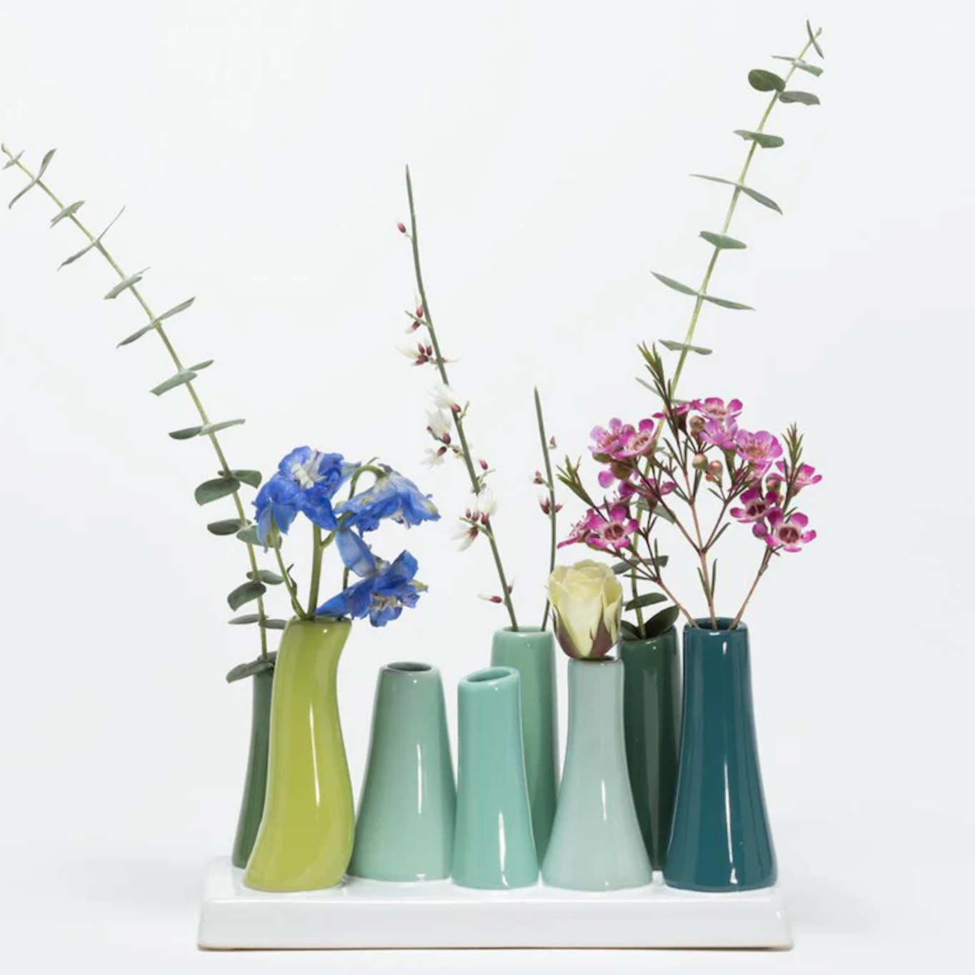 Pooley Chartreuse Vase