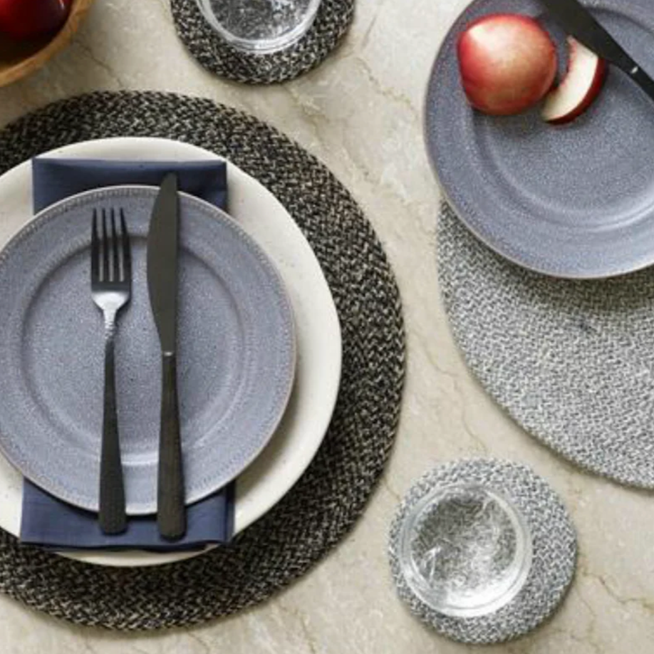Melia Black Placemat
