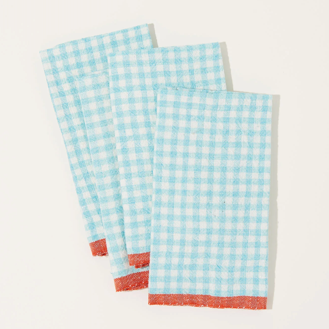 Vintage Farm Check Napkin