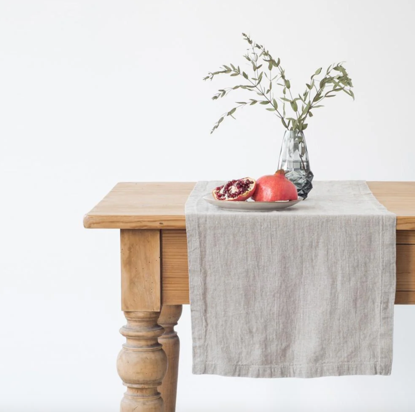 Solid Linen Table Runner