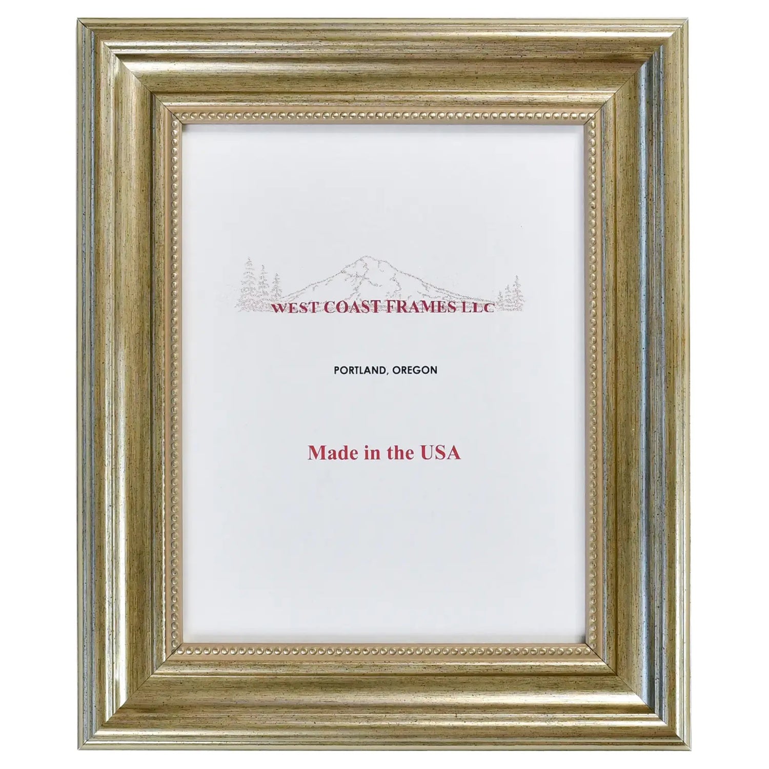 Silver Beaded Picture Frame