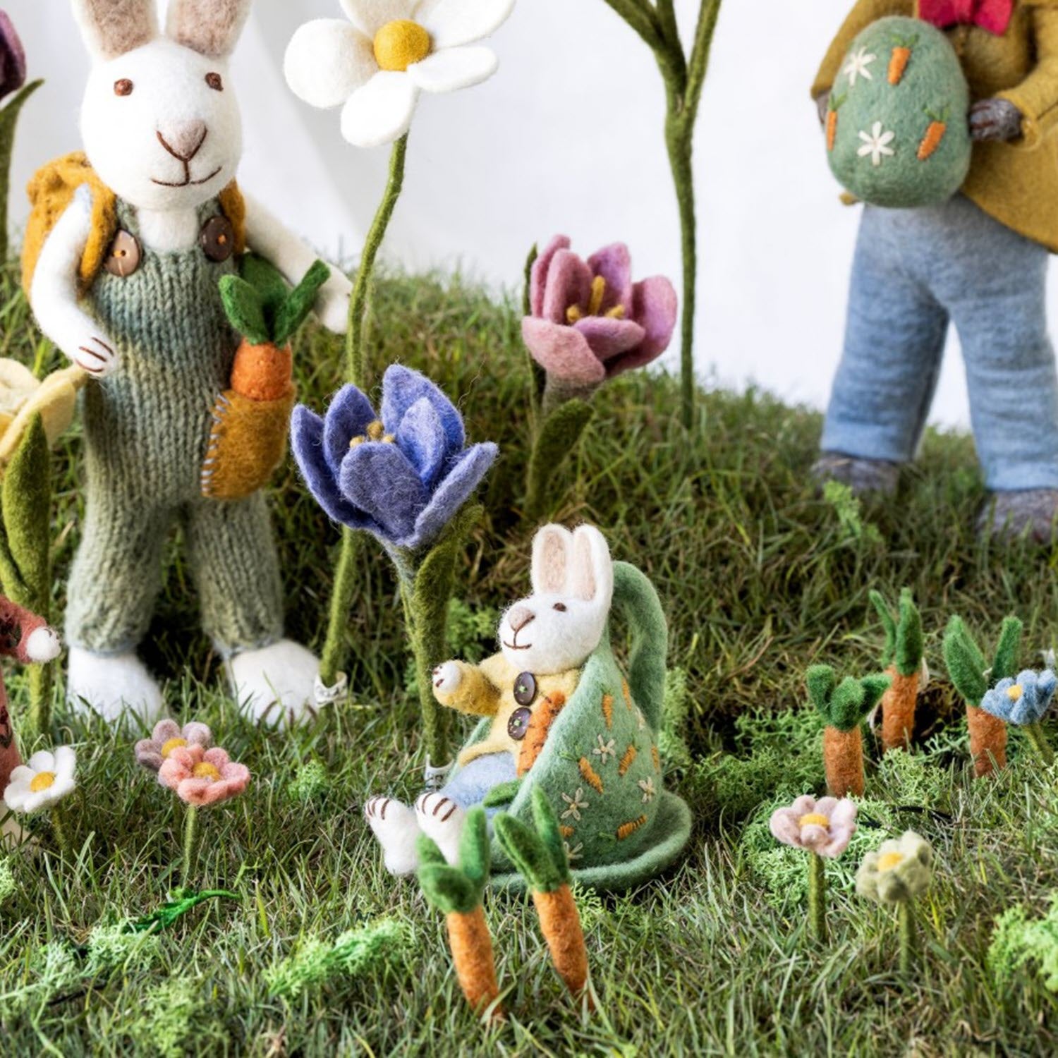 Small Boy Bunny in Cup