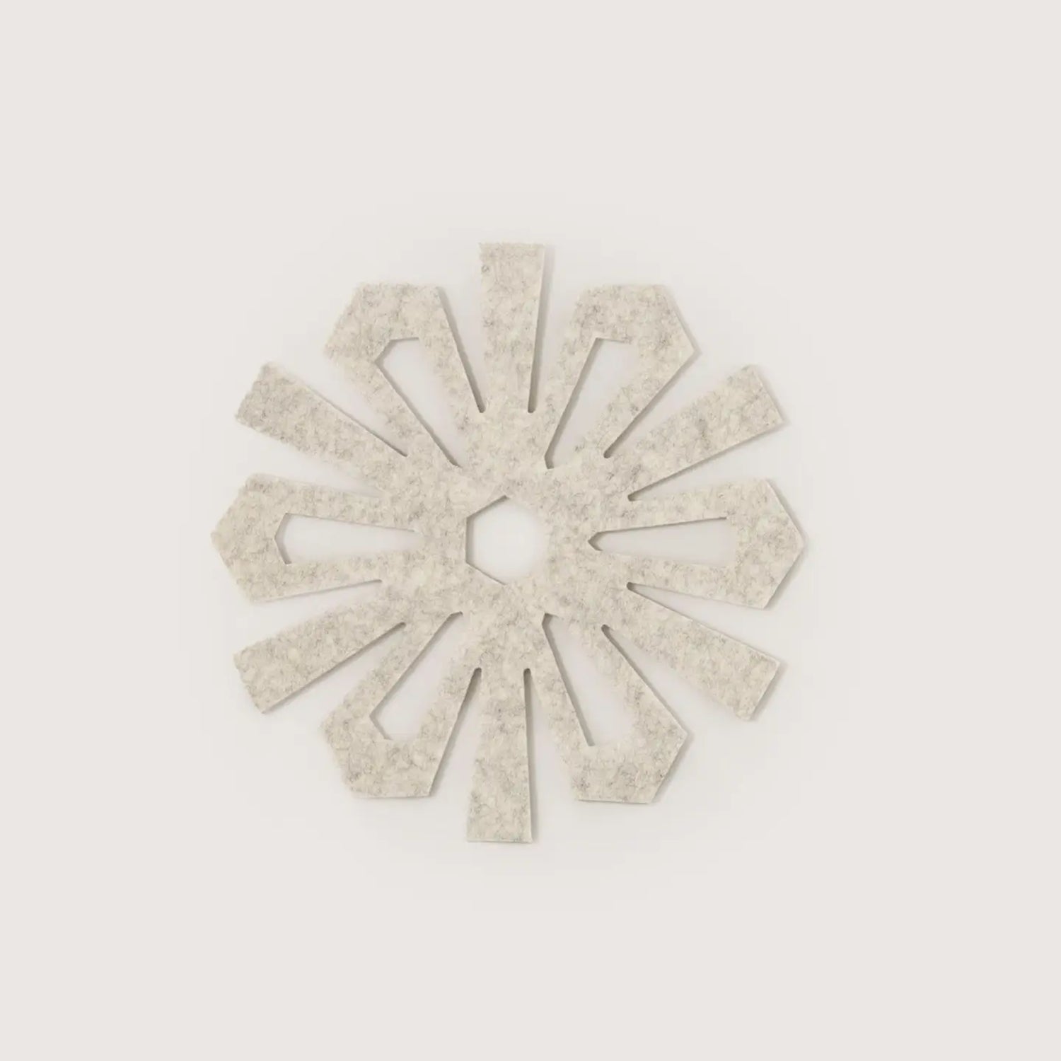 Snowflake Merino Wool Trivet