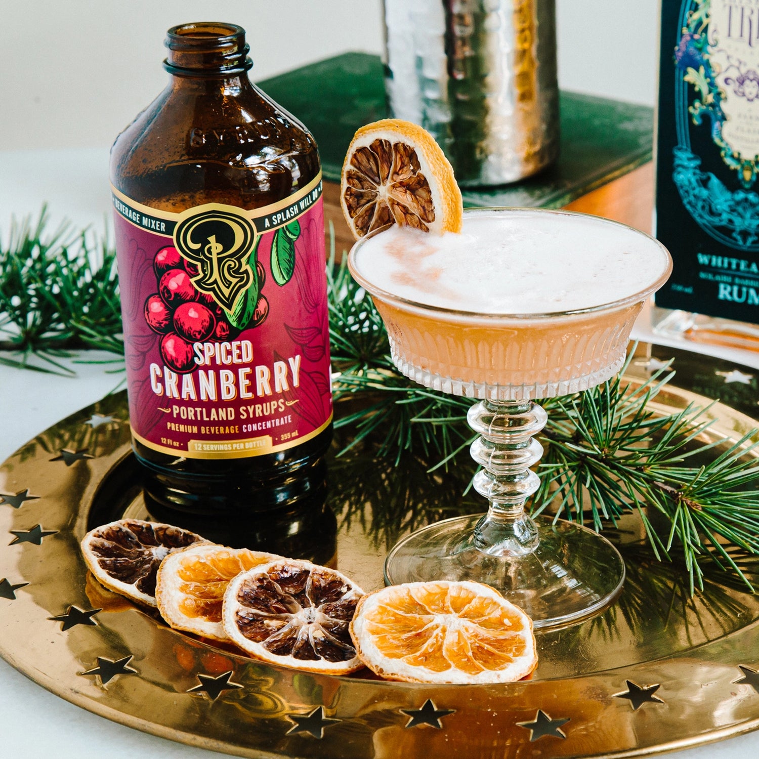 Spiced Cranberry Syrup