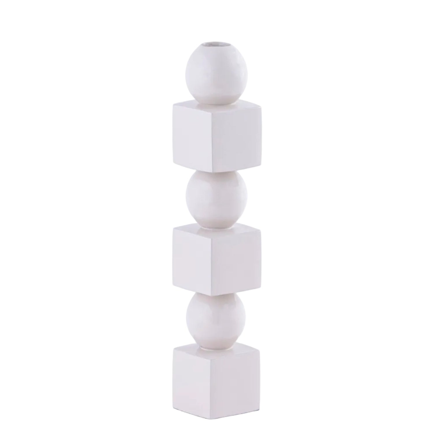 Aluminum Candle Holder Stacked