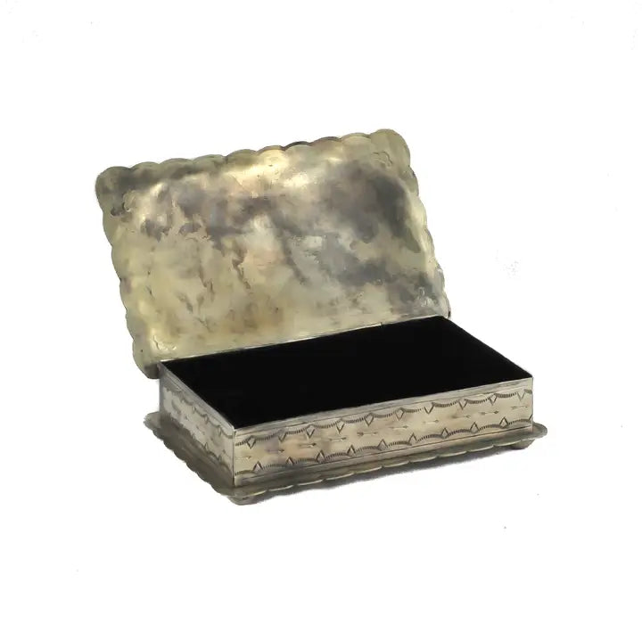 Stamped Rectangular Box with Concho