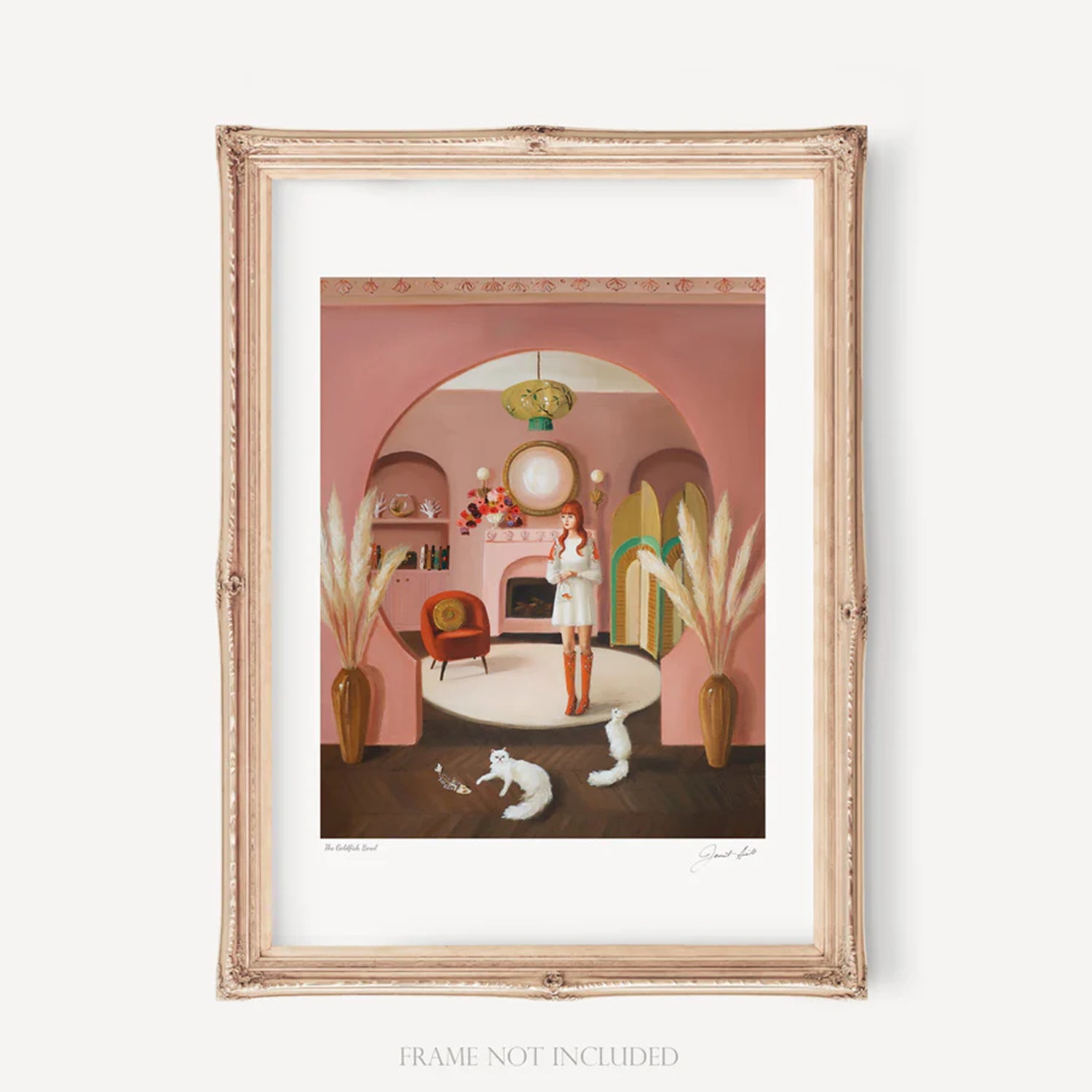The Goldfish Bowl Art Print