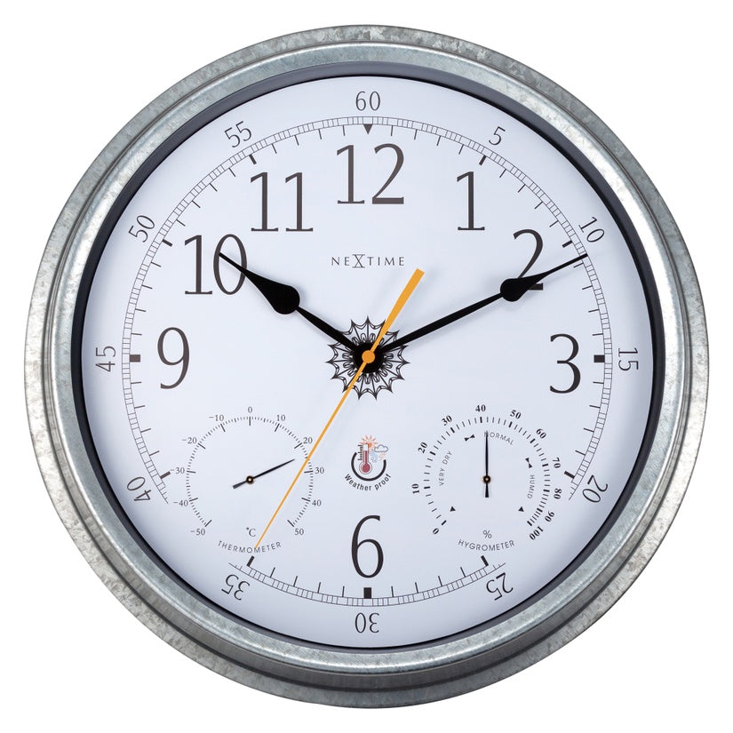 Tulip Garden Clock Metal