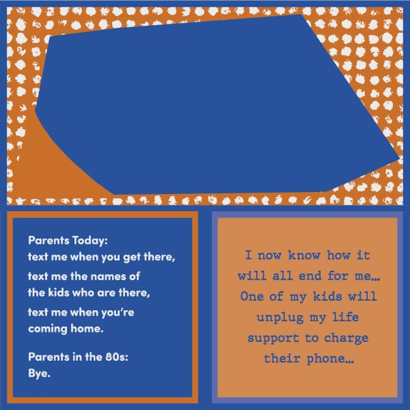 Unplug Cocktail Napkin