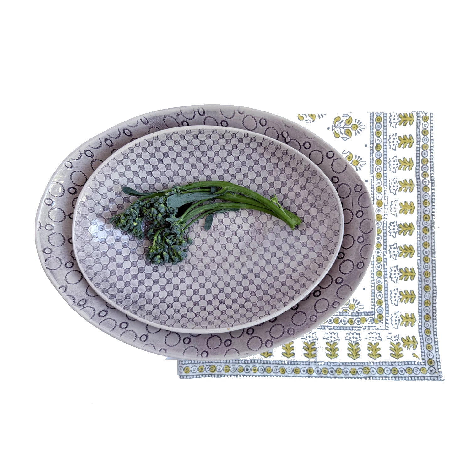 Etosha Server Aubergine Print
