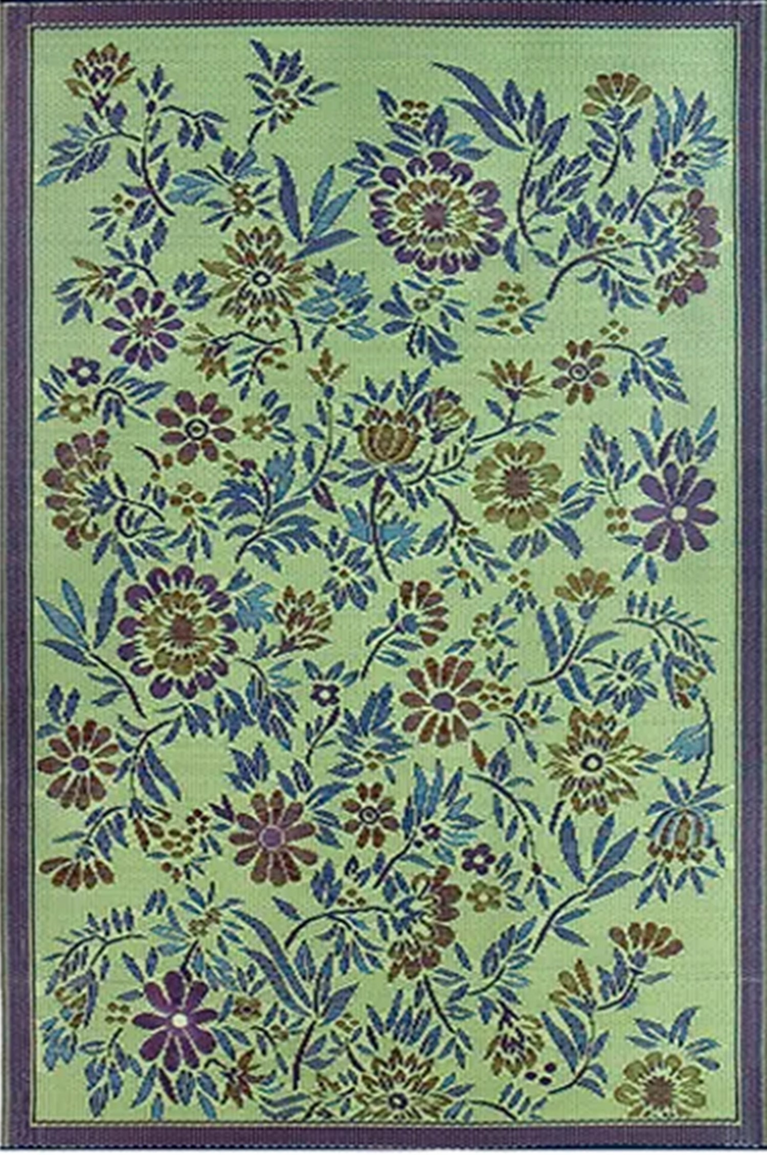 Wildflowers Eggplant Mat