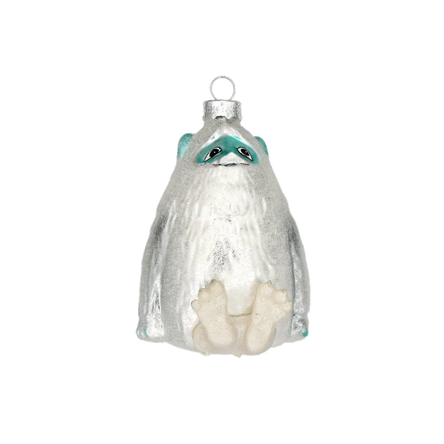 Yeti Glass Ornament