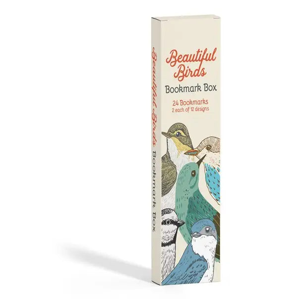 Beautiful Birds Bookmark Box