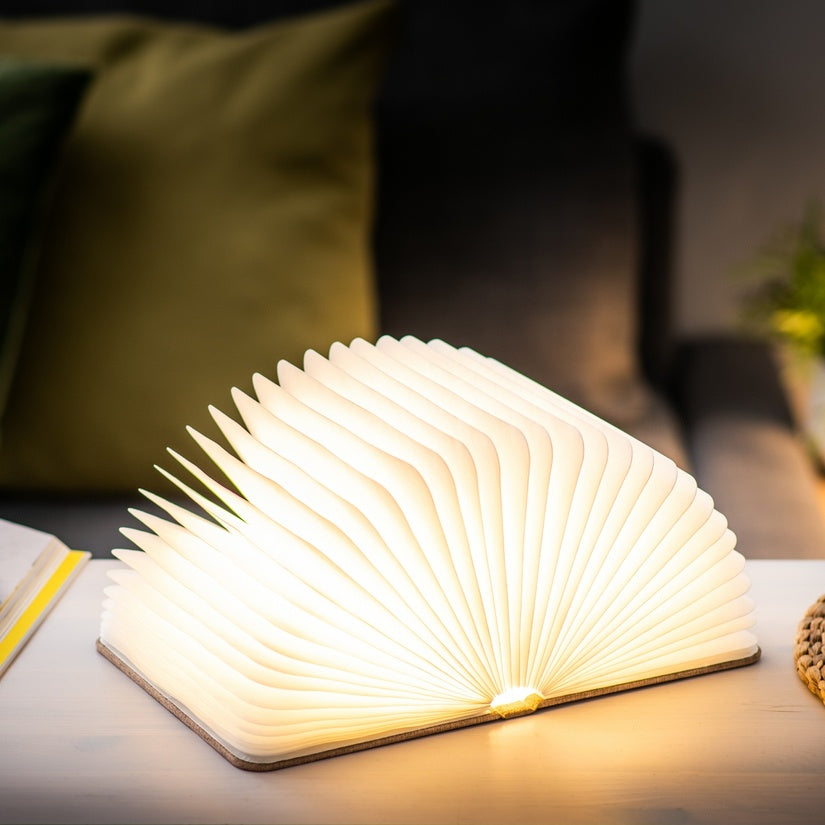 Linen Fabric Smart Book Light Mini