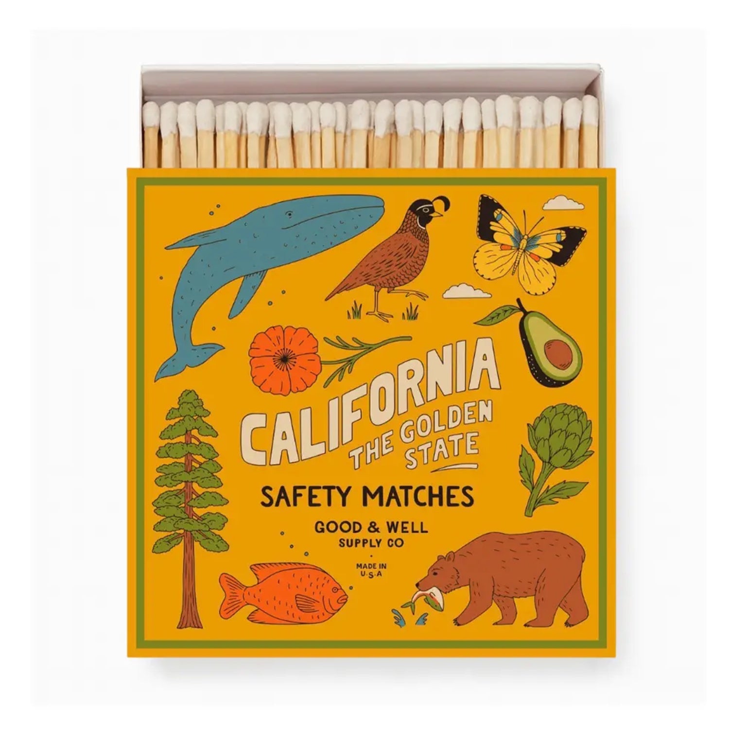 California State Safety Matches