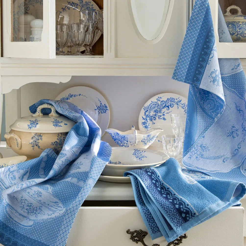 Vintage Plates Dish Towel