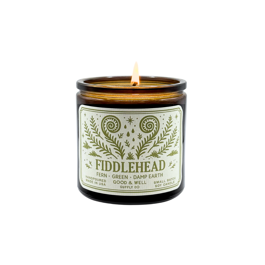Fiddlehead Candle