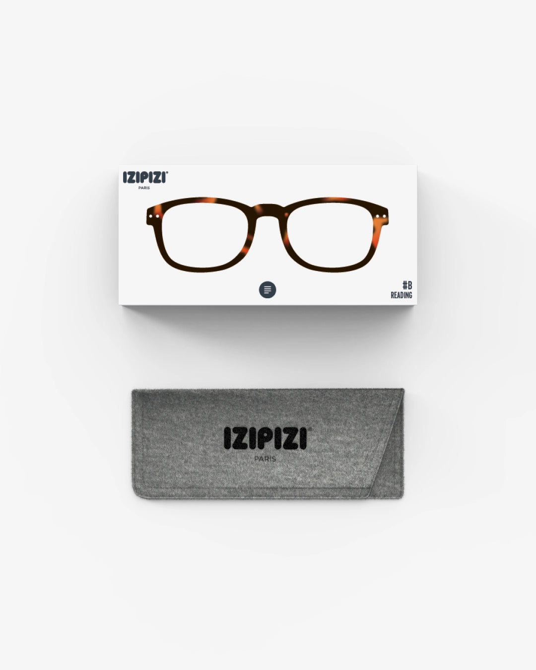 Rectangular #B Tortoise Reader