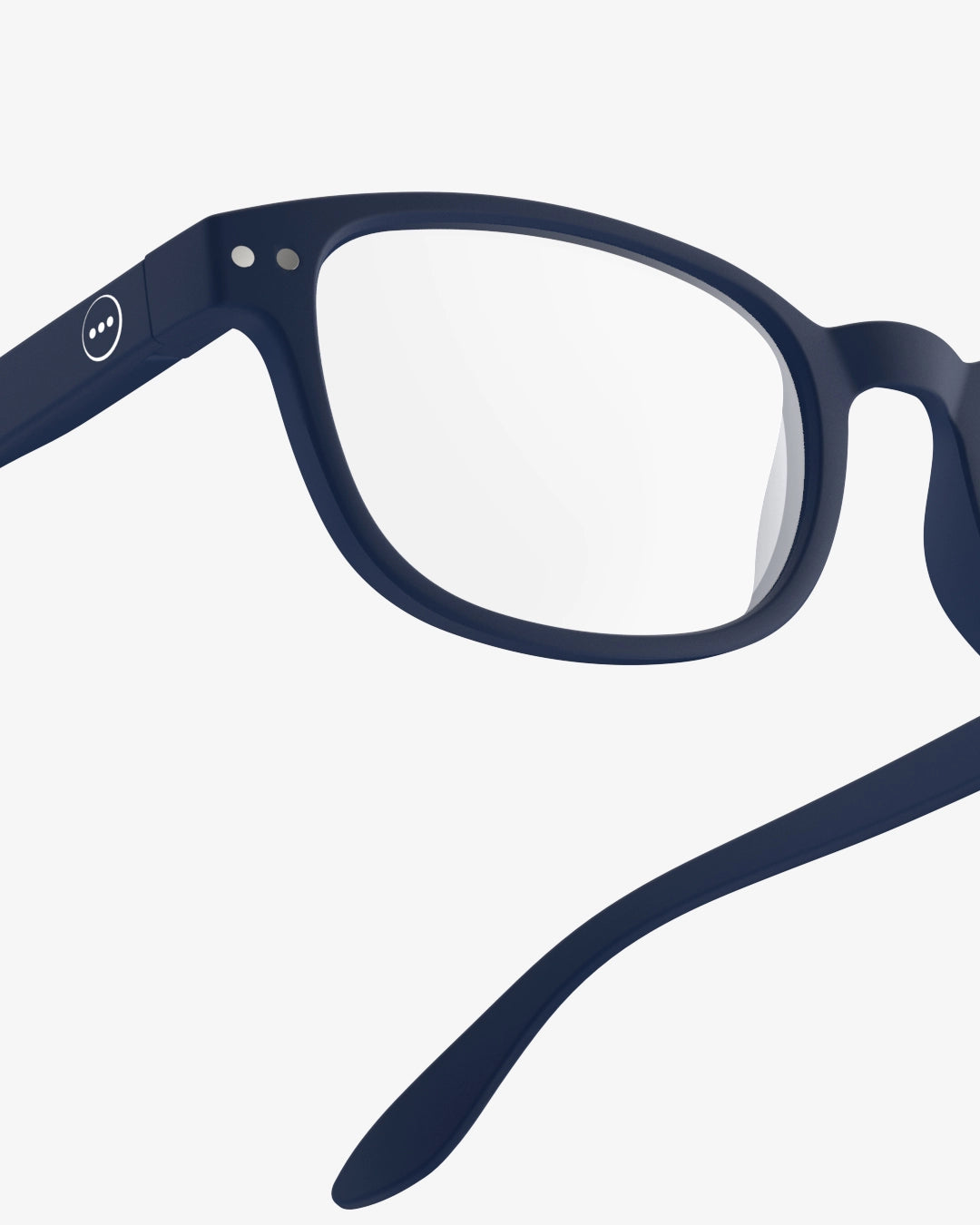 Rectangular #B Navy Blue Reader