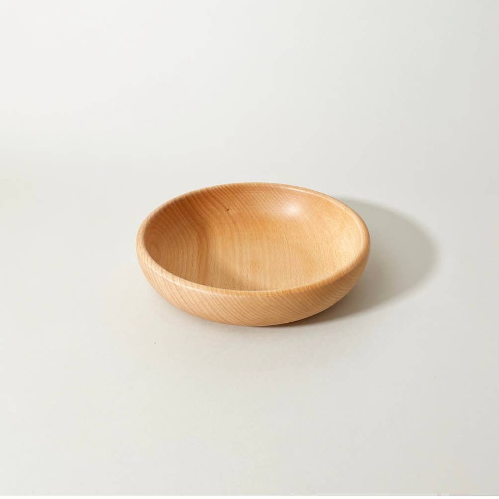 Beech Shallow Wood Bowl